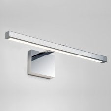 KASHIMA modern chrome bathroom wall light (large) with 3 year electrical warranty