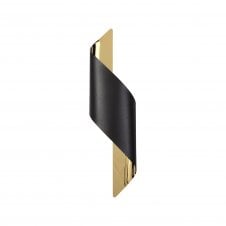 KAYLA Large LED Wall Light in Sand Black with 3 year warranty