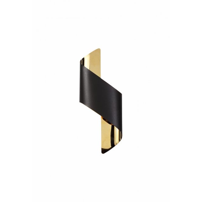 KAYLA Small LED Wall Light in Sand Black with 3 year warranty