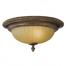 flush bronze ceiling light