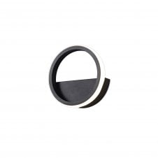 KITESURF Wall Lamp, 8W LED, 3000K, 640lm, Black