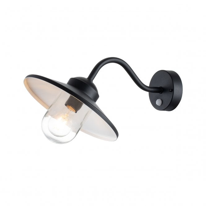 KLAMPENBORG Exterior Wall Lantern In Black
