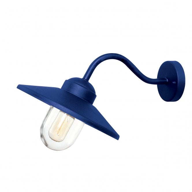 Klampenborg Navy Blue Wall Lantern