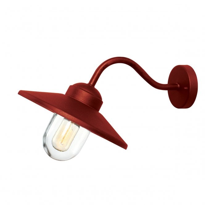 Klampenborg Red Wall Lantern