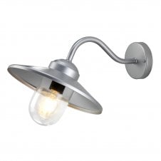KLAMPENBORG Wall Lantern In 304 Stainless Steel And Clear Glass