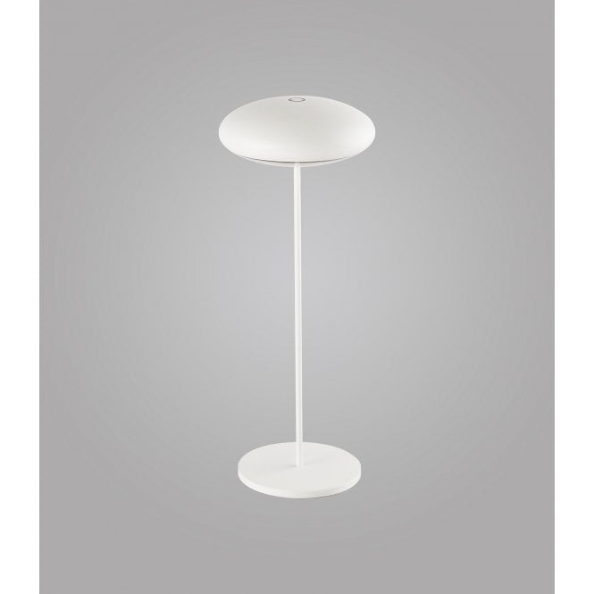 KLAPPEN Table Lamp With USB Cable, 2.2W LED, 3000K, 188lm, IP54, White, 3yrs Warranty