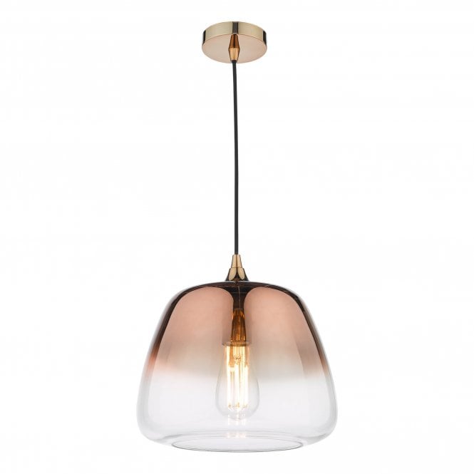 KLAXON Pendant Ombre Copper Glass