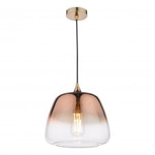 KLAXON Pendant Ombre Copper Glass