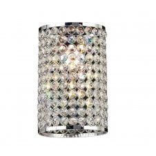 Cylinder K9 Crystal Easy Fit Ceiling Shade