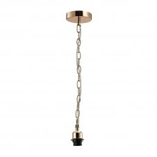 KUDO Suspension Kit 1 Light E27 French Gold - Choose Own Shade