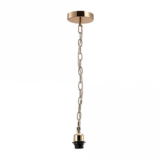 KUDO Suspension Kit 1 Light E27 French Gold - Choose Own Shade