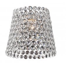 Tapered K9 Crystal Easy Fit Ceiling Shade