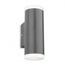 double LED outdoor wall light