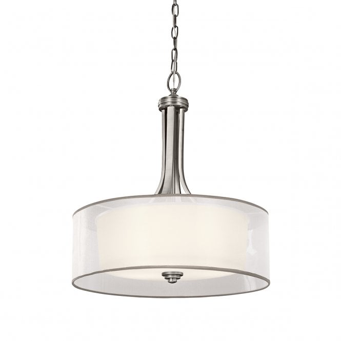 LACEY 4 Light Large Pendant - Antique Pewter