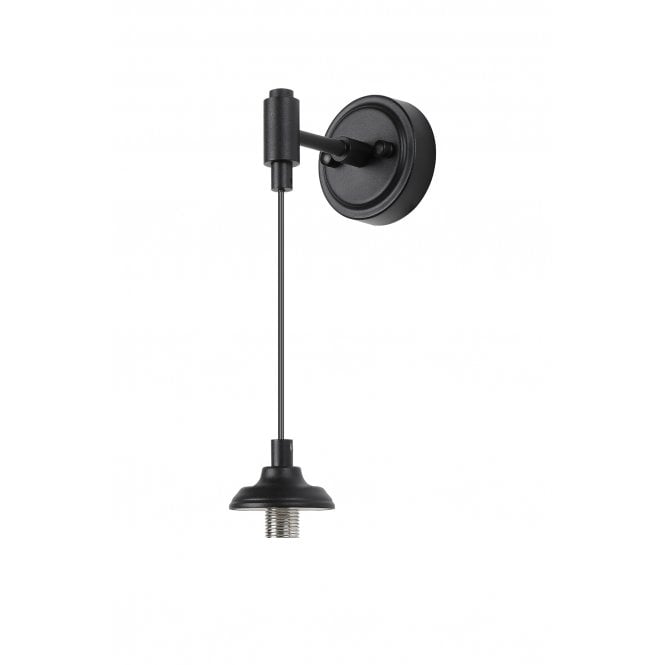 LANGSTON IP44 Adjustable Wall Light in Satin Black with