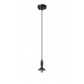 LANGSTON IP44 Single Pendant in Satin Black with