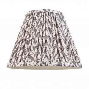 Leaf 25cm Tapered Shade in Pearl Grey