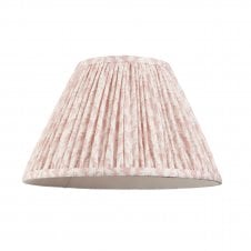 peach leaf pattern tapered shade