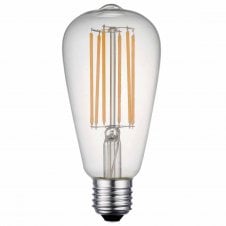 LED 7 watt rustic filament style bulb ES/E27 (dimmable)