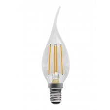 energy efficient LED bent tippped candle bulb