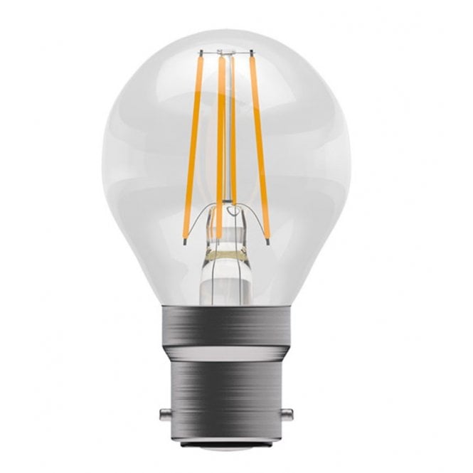LED filament clear golf ball (BC/B22 - Dimmable)