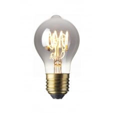 energy efficient LED filament light bulb