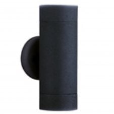 LED Outdoor & Porch (Gu10 Led) Wall Light - 2 Light Black
