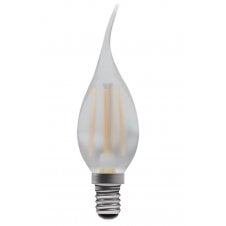 energy efficient LED bent tippped candle bulb