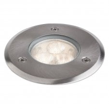 LED WALKOVER stainless steel recessed ground spot light