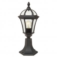 traditional outdoor pedestal lantern
