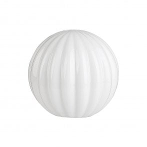 LING9 Round Segment Opal Glass Shade