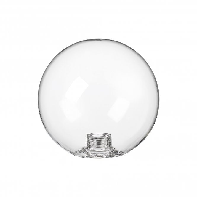 LING9 Smooth Round Clear Glass Shade