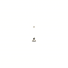 Linspiration Lighting LINCOLN 1 Light Pendant With 30cm Tiffany Shade In Cream And Blue