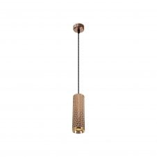 Linspiration Lighting RETROSPOT 1 Light Cylinder Ceiling Pendant in Rose Gold