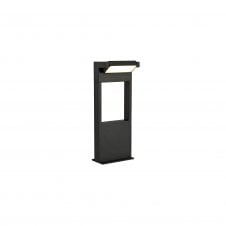 LOK outdoor adjustable LED post light in graphite black finish (short) with 3 year warranty