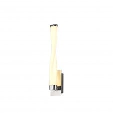 LOOP LED Bathroom Wall Light IP44 Polished Chrome with 3 year warranty