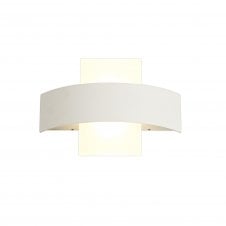 LOU twin LED outdoor wall washer light in sand white finish with 3 year warranty