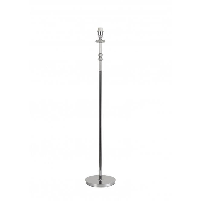 LUCENT Floor Lamp in Polished Chrome and Crystal Glass