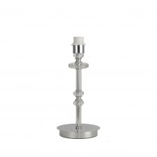 LUCENT Table Lamp in Polished Chrome and Crystal Glass