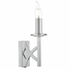 modern classic chrome wall light