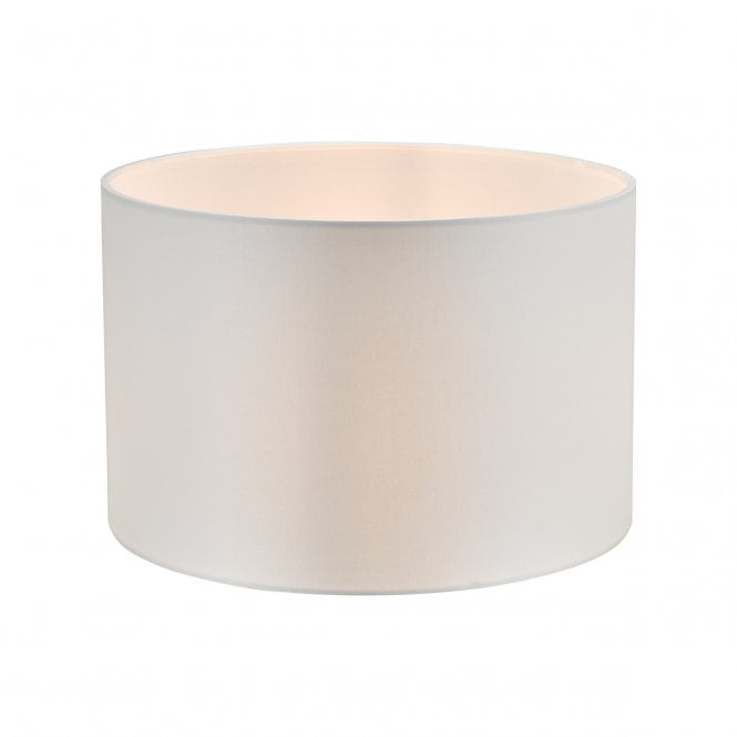 Lyris Ivory Cotton Drum Shade 30cm