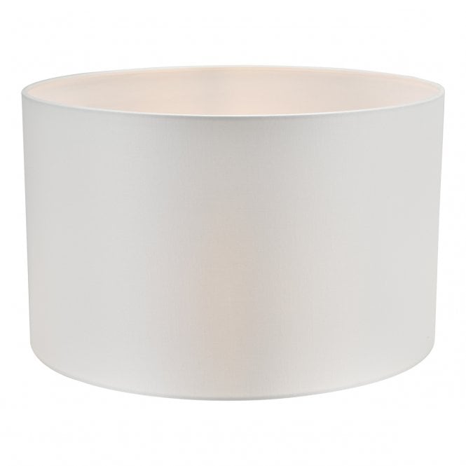 Lyris Ivory Cotton Drum Shade 40cm