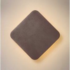 MADDI Diamond LED Wall Light in Mocha with Magnetic Adjustability | 27cm