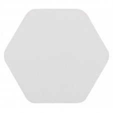 MADDI hexagonal sand white finish shade attachment for magnetic wall light