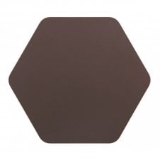 MADDI large hexagonal coffee finish shade attachment for magnetic wall light