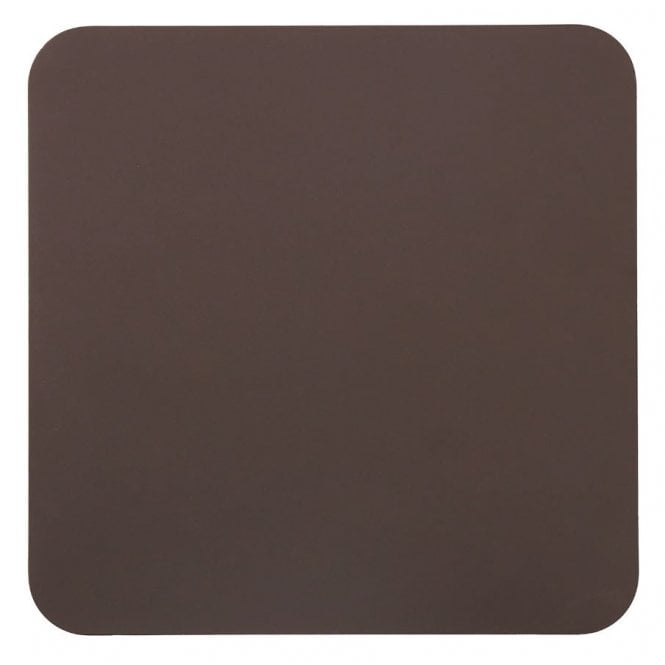 MADDI large square coffee brown finish shade attachment for magnetic wall light