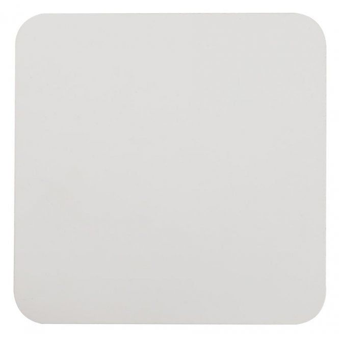 MADDI large square sand white finish shade attachment for magnetic wall light
