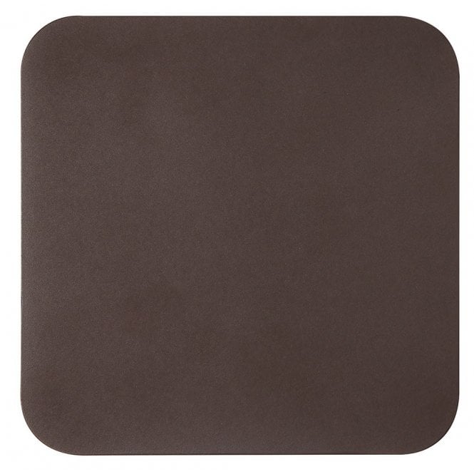 MADDI square coffee brown finish shade attachment for magnetic wall light