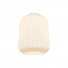 modern opal textured cylinder glass light shade for E27 suspension 