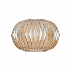 modern amber textured glass light shade for E27 suspension 